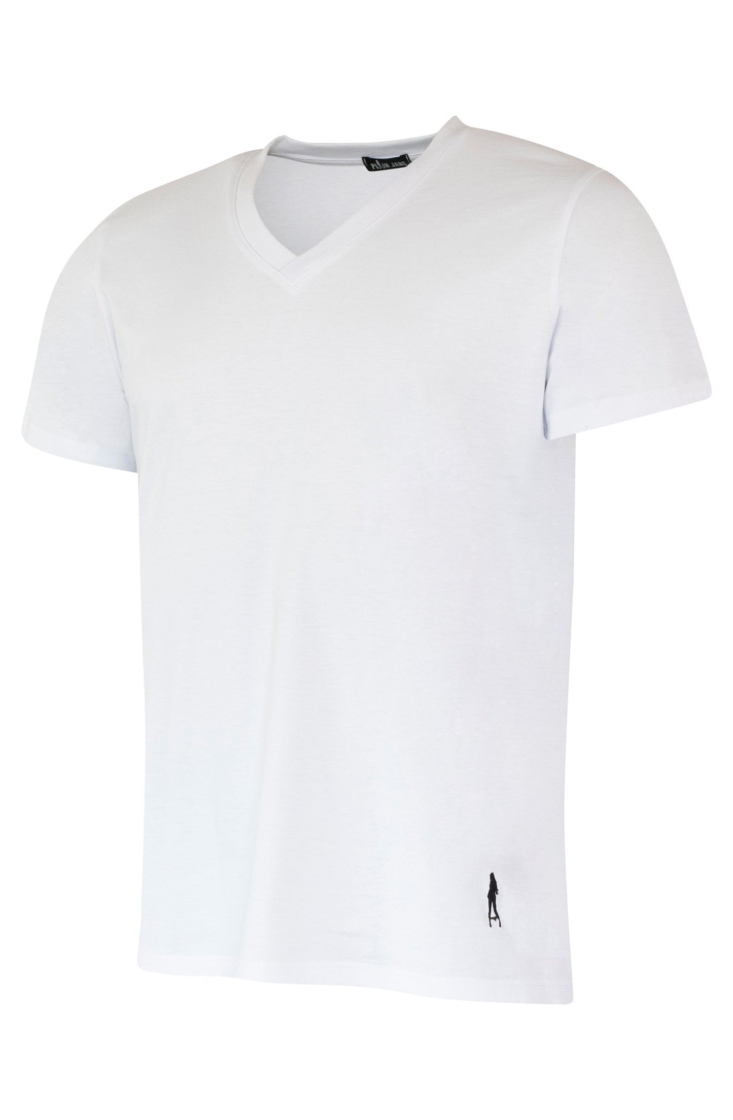 KING V-NECK T-SHIRT  | WHITE