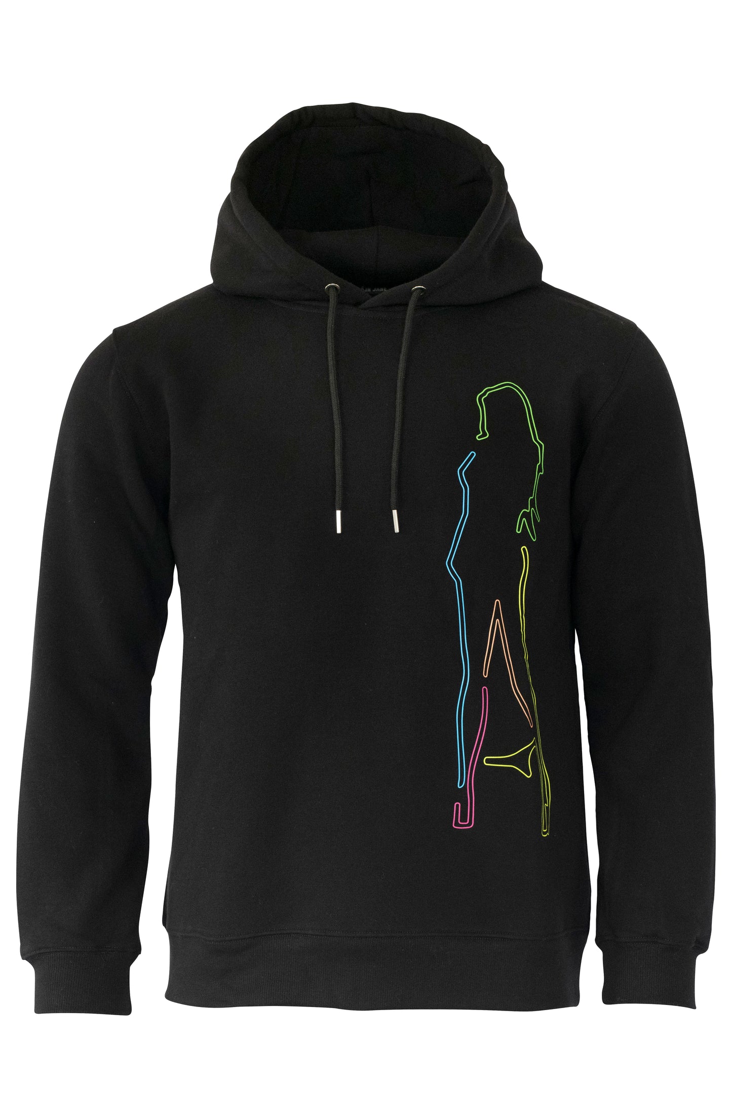 NEONLIGHTS HOODIE | BLACK