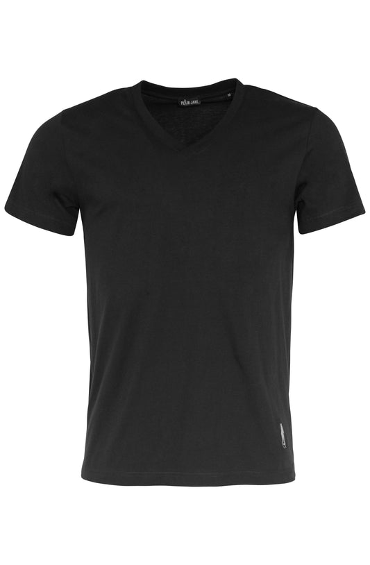 KING V-NECK T-SHIRT  | BLACK